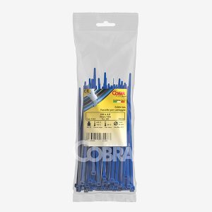 Sacchetto da 100 pezzi fascette blu – Cobra Cieffeplast