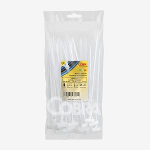 Sacchetto da 100 pezzi fascetta identificazione naturale Cobra Cieffeplast