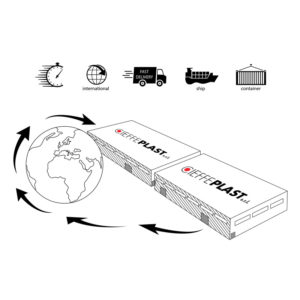 Servizi Cieffeplast consegna rapida in tutto il mondo
